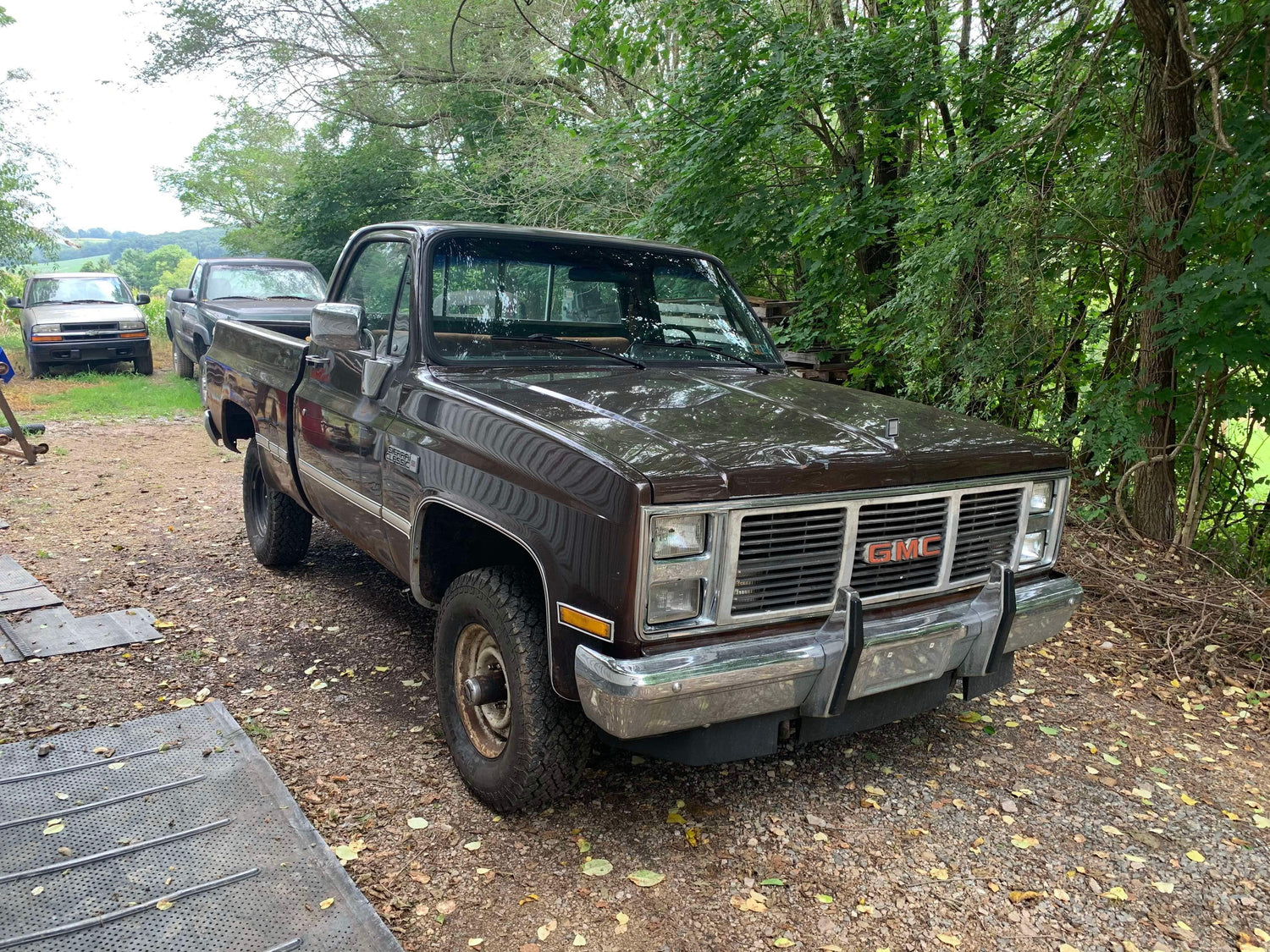 Zero Geared Chevy truck parts Brown GMC square body pickup K10