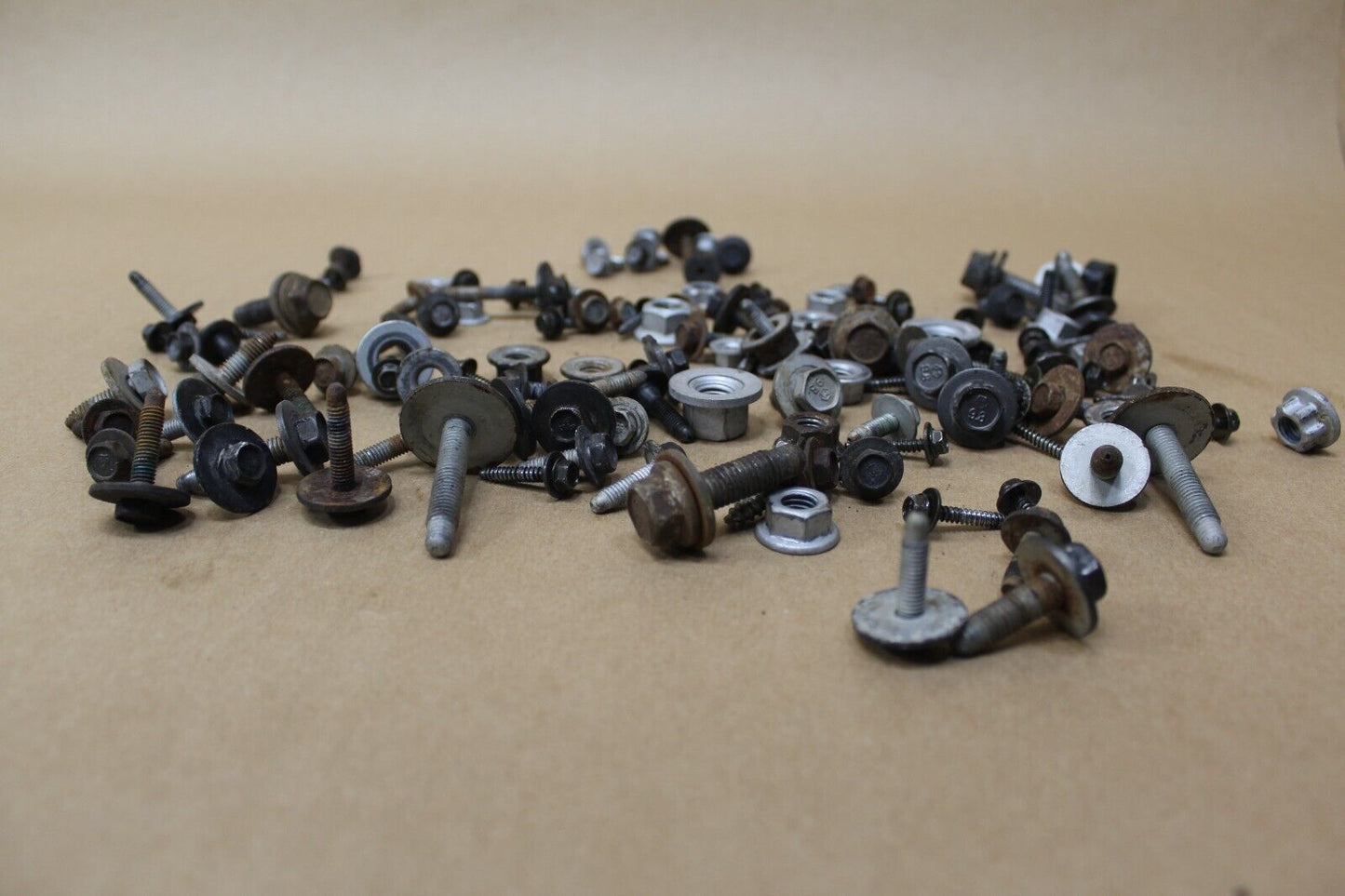 88-2005 GM GMC Chevy Truck Interior Front Trim Random Lot of Screws and Nuts OEM