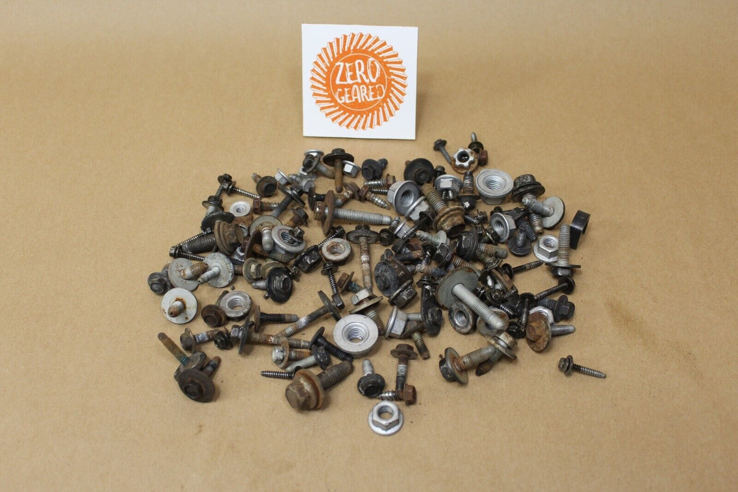 88-2005 GM GMC Chevy Truck Interior Front Trim Random Lot of Screws and Nuts OEM